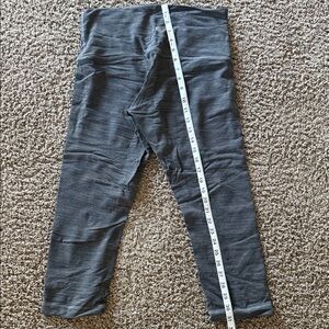 lululemon athletica Heathered Dark Gray Leggings